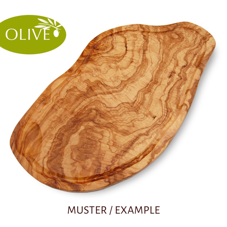 Tabla de tallar hecha de madera de olivo con grabado láser de ranura de jugo GRILLMEISTER NOMBRE tabla de cortar personalizada parrilla de carne regalo de barbacoa imagen 7