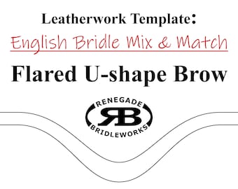 Mix & Match Pattern: Flared U-shaped Browband
