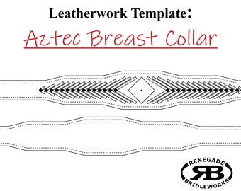 Template: Aztec Breast Collar