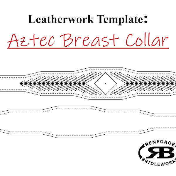 Breast Collar Templates Etsy