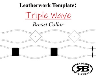 Template: Triple Wave Breast Collar