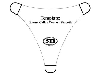 Template: Breast Collar Center Plate - Smooth