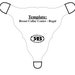 Template: Breast Collar Center Plate - Smooth