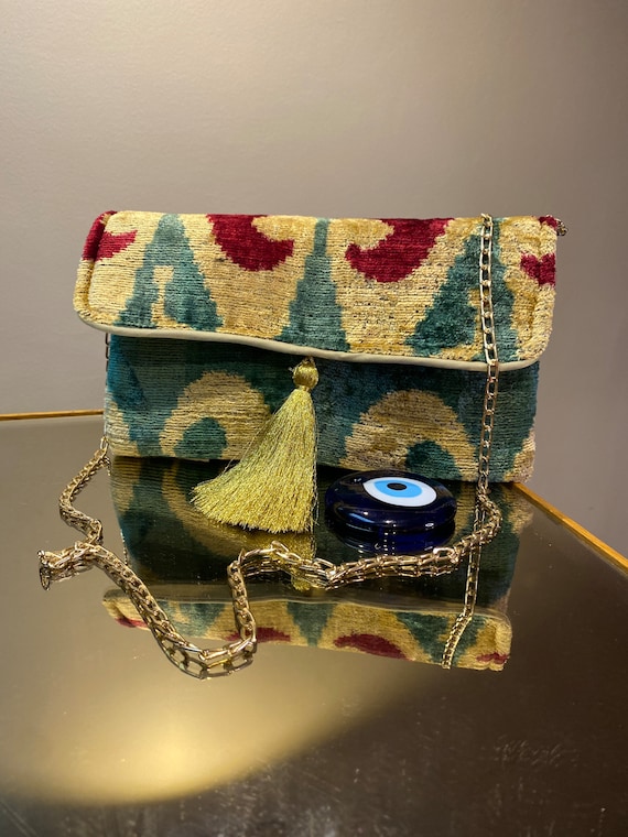 Ikat store clutch bags