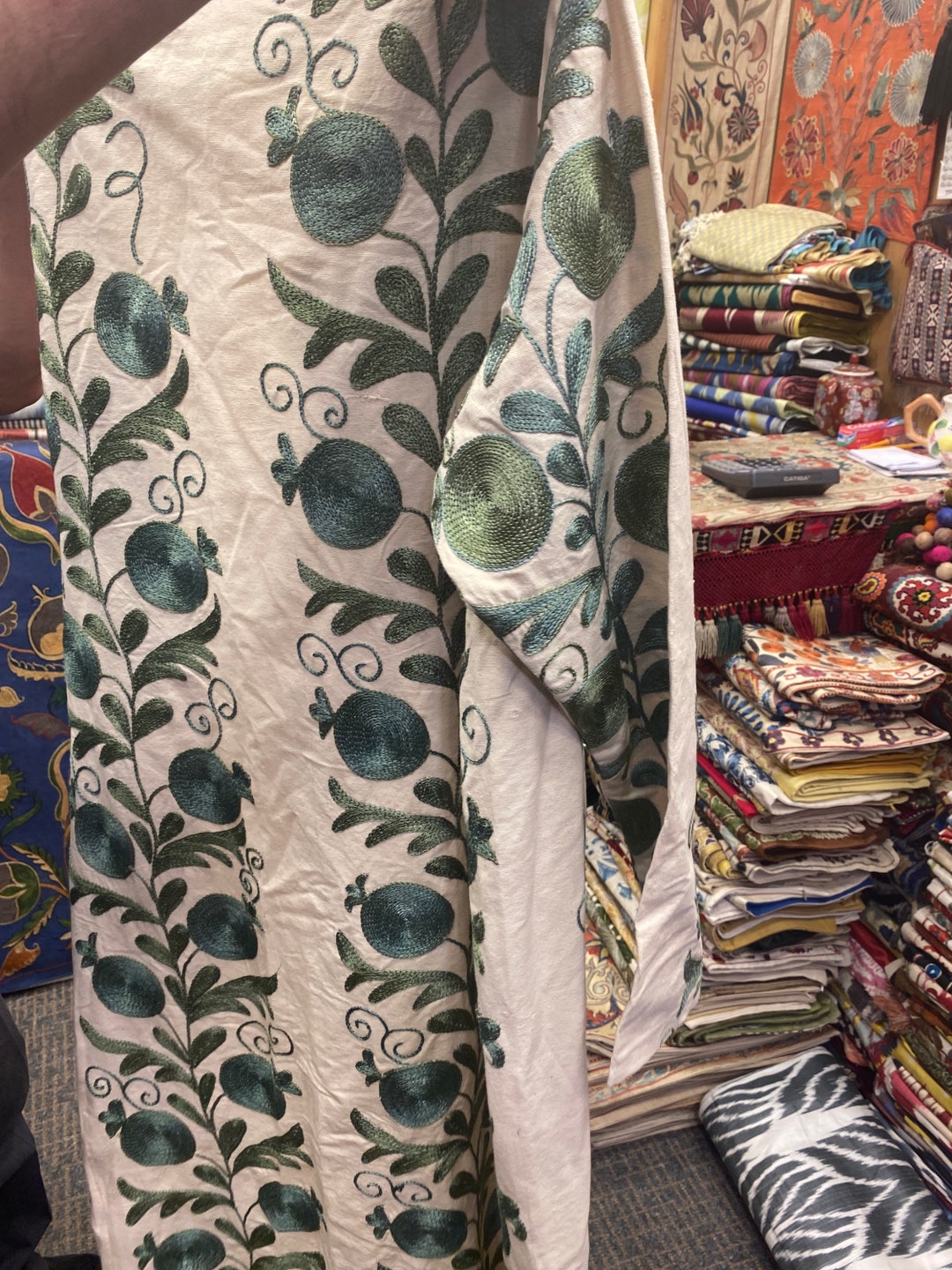 Couture Beaded Suzani Caftan main image 1