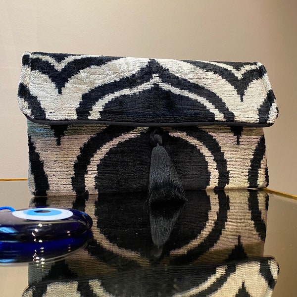 Velvet Ikat Fabric - Etsy