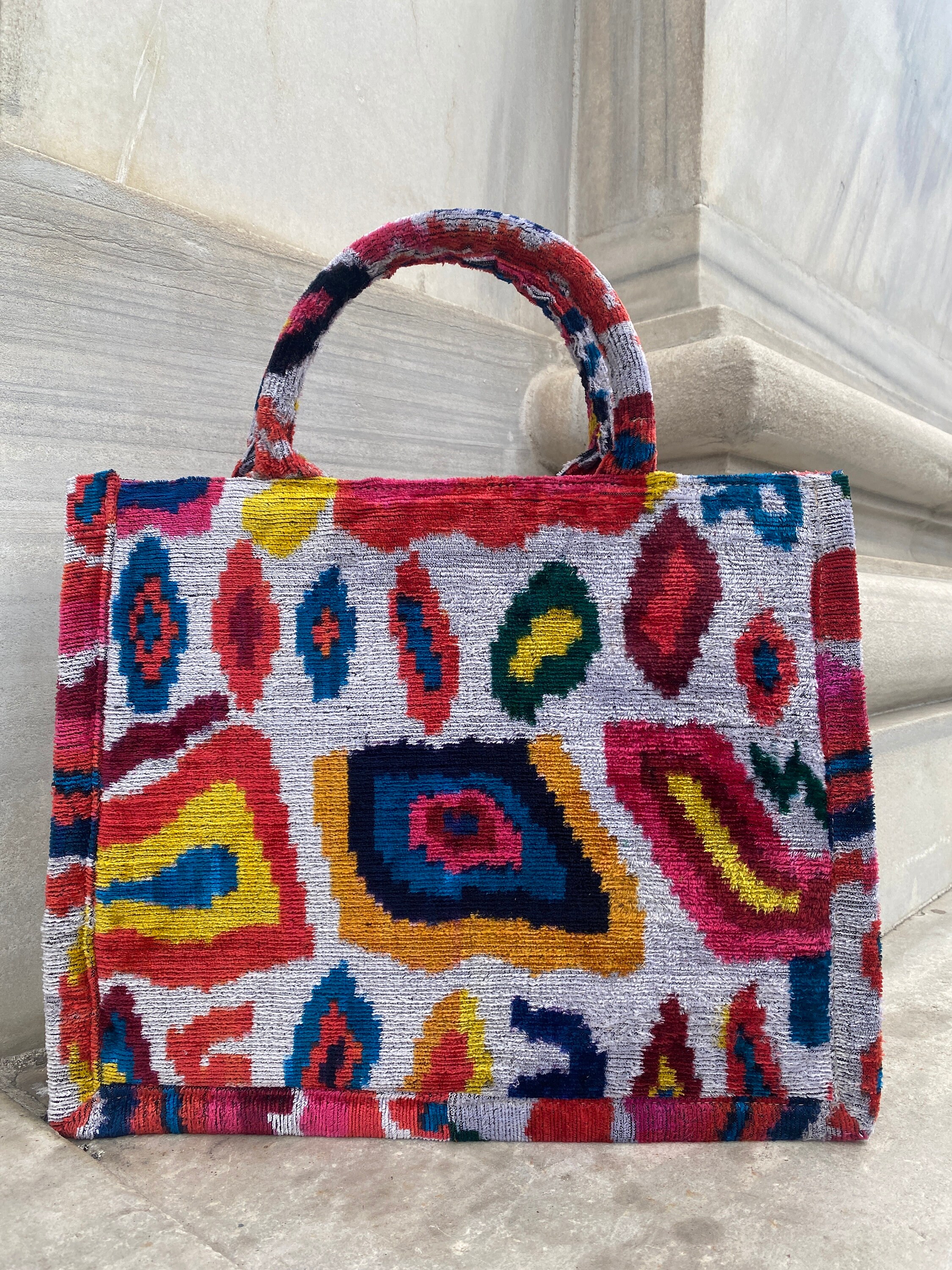 Evil Ikat Tote - Etsy