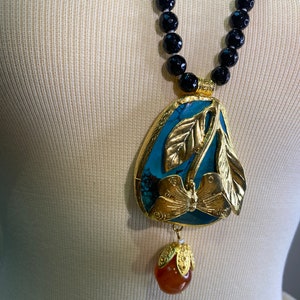 Necklace tuquoise Design, Most popular Turkish jewelry, real turquoise Jewelry, Handmade charm, mothers day, design precious stone necklace