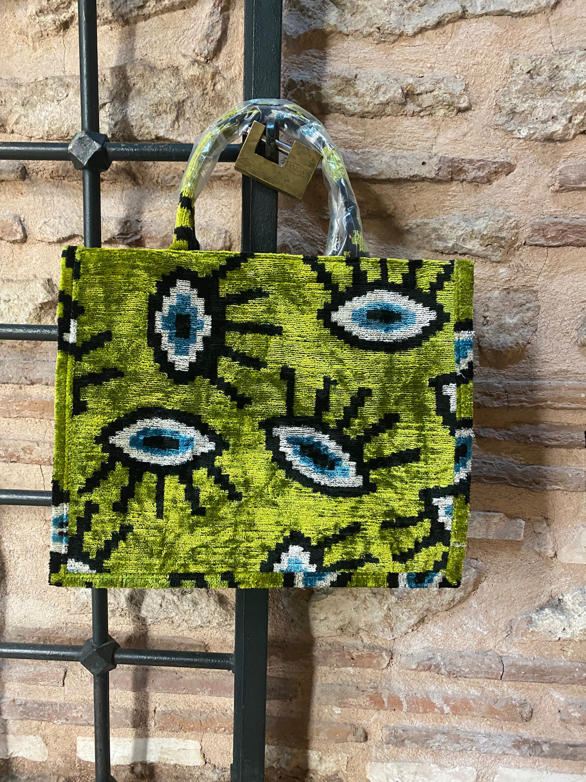 目モチーフ☆【ALDO】Matimatix 編みカゴバッグ 邪眼 evil eye Evil Ikat Tote - Etsy