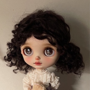  NUOBESTY 5pcs Mohair Doll Hair Doll Head for Hair