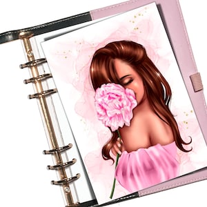 Planner Dashboard, Printable Planner Dashboard, Fashion Girl Dashboard, A5 planner, Planner, Dashboard Planner, Pocket Planner, Dashboard