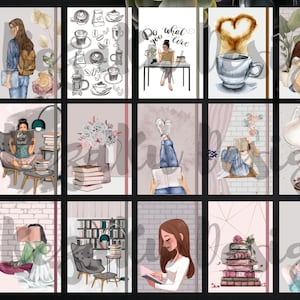 Digital Planner Covers, Goodnotes Covers, Digital Notebook Covers, Digital Happy Planner Cover, Digital Journal Cover, Digital Book Covers