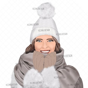 Winter Girl Sublimation, Winter Png File, Winter Girl Png, Winter Png, Girl Png, Winter Sublimation, Winter Girl Clipart, Winter Girl Image