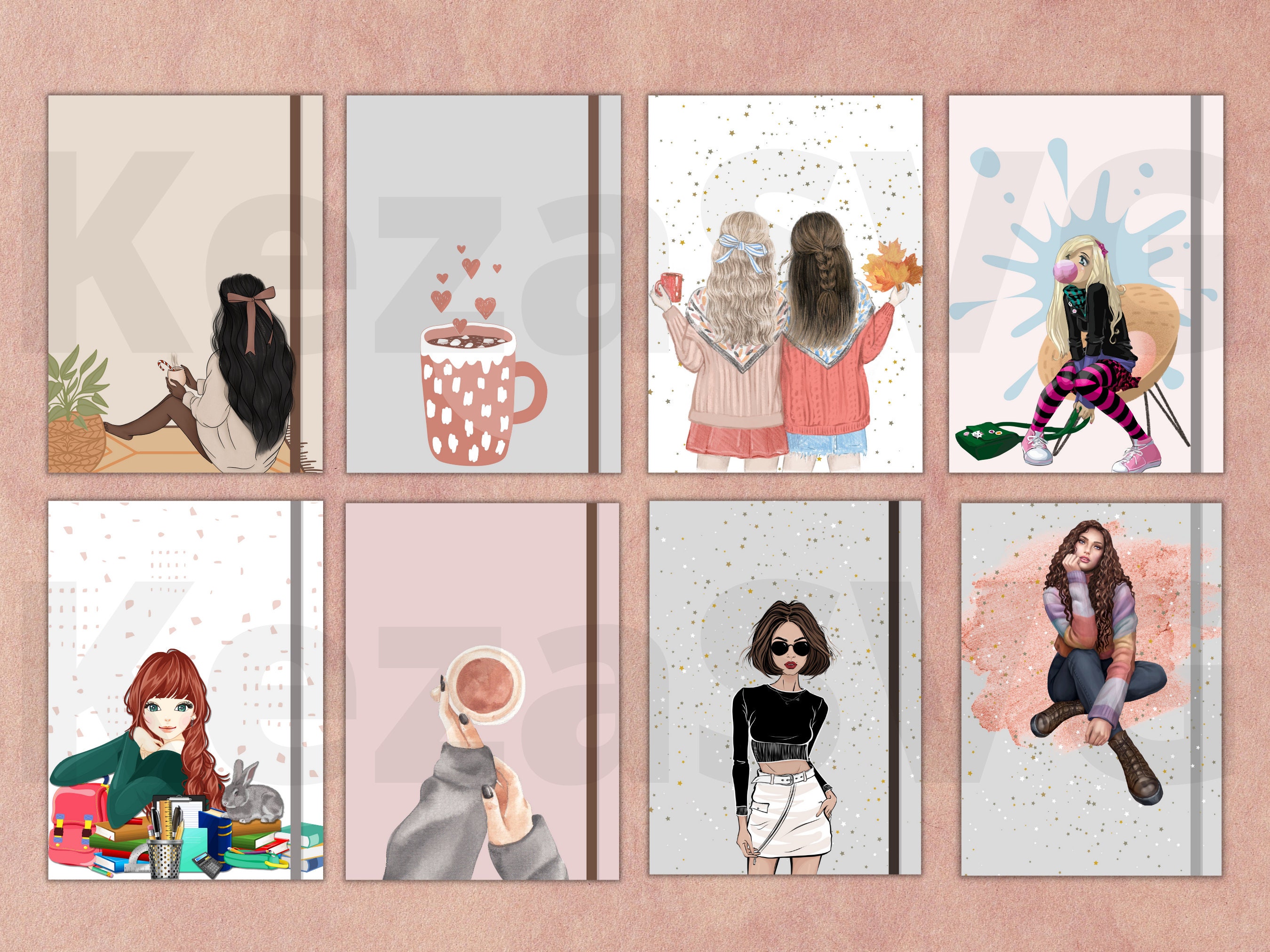 Digital Planner Covers, Goodnotes Covers, Digital Notebook Covers ...