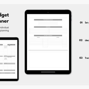 Basic Digital Budget Planner - Goodnotes and more, printable