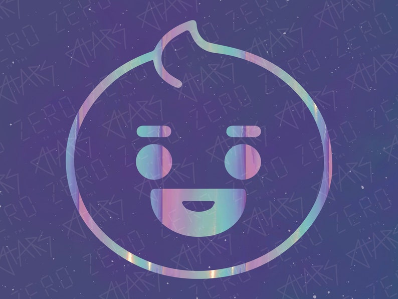 BT21 BTS ARMY Bomb Vinyl Decal Sticker for your Light Stick, Car, and Laptop image 5