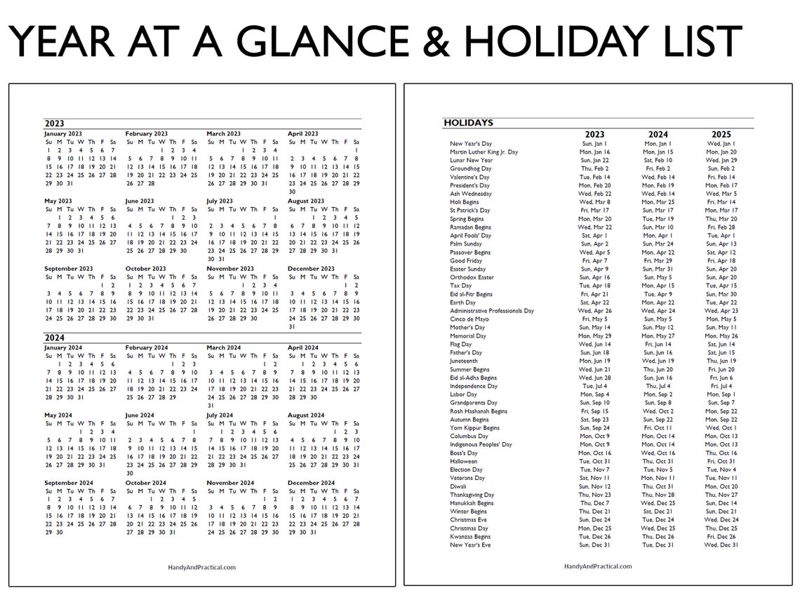 2023 Planner Printable 2023 Weekly Planner Monthly Planner Etsy UK