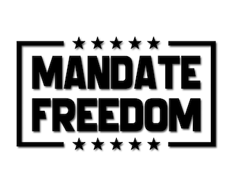 Mandate Freedom Decal - Stars - Freedom Convoy