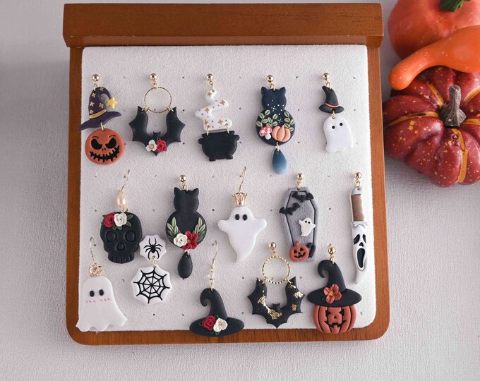 Cat Earrings Cat Lover Gifts for Women Sterling Silver Moonstone Dangle Halloween Gifts Jewelry - Product Details