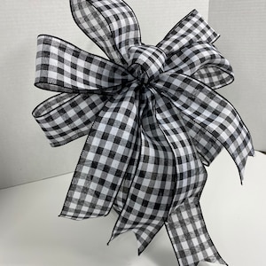 Buffalo check everyday bow