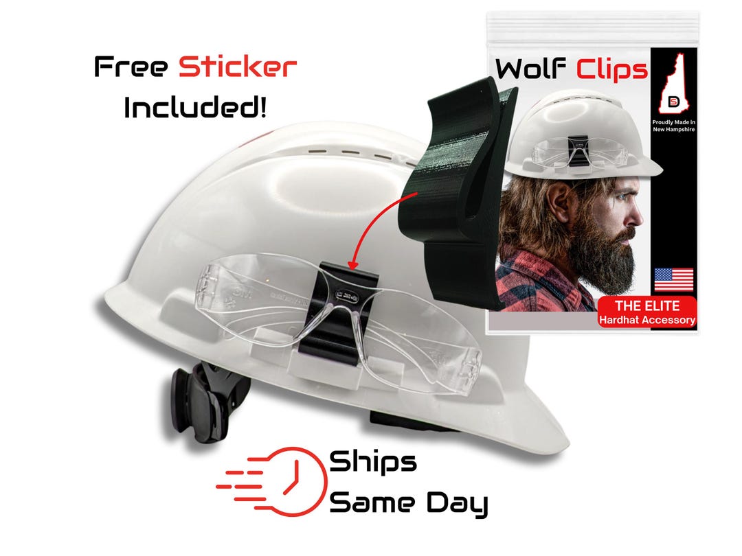 Lidgit Sunglasses Magnetic Hat Clip – USA Flag Design, Secure No-Slip Holder For Visors & Hard Hats - View #9