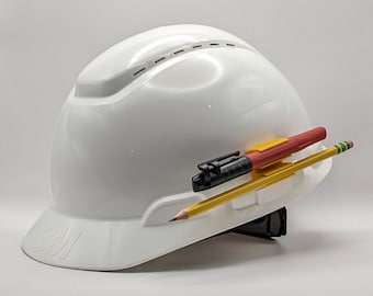 Hard Hat Clip Collection Marker Pencil Durable Tough Watch Smash Test Etsy