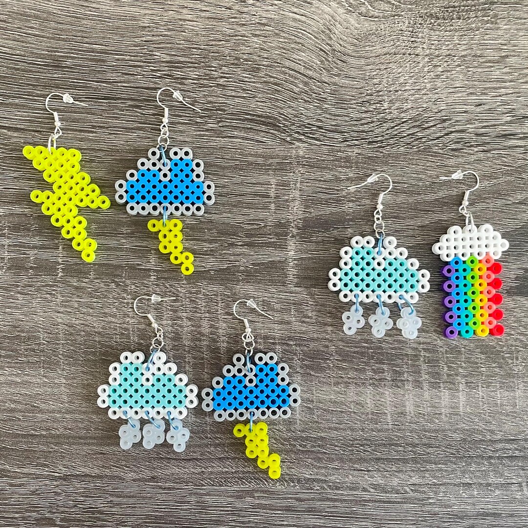 Biggie Bead Earrings 2,000 Piece Glow In The Dark XL Biggie Fuse