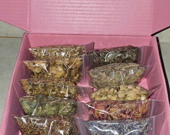 Small Beginners Apothecary Kit with Dry Herbs