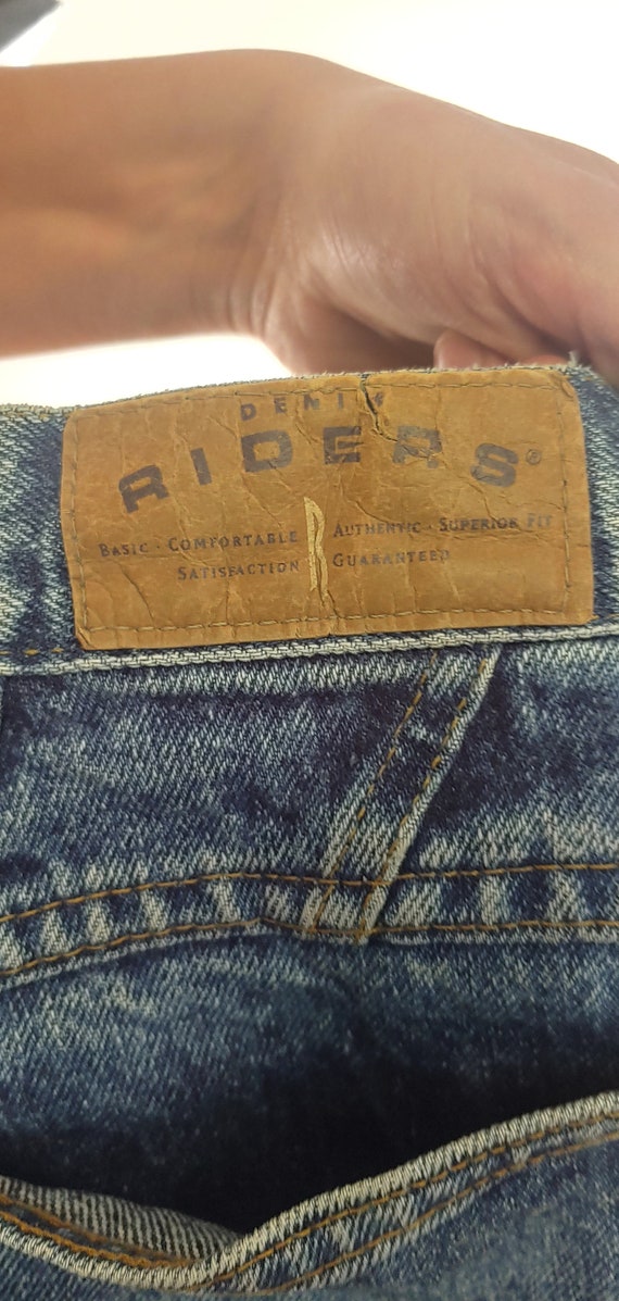 Vintage Lee Rider Jeans | Vintage High Rise Denim… - image 7