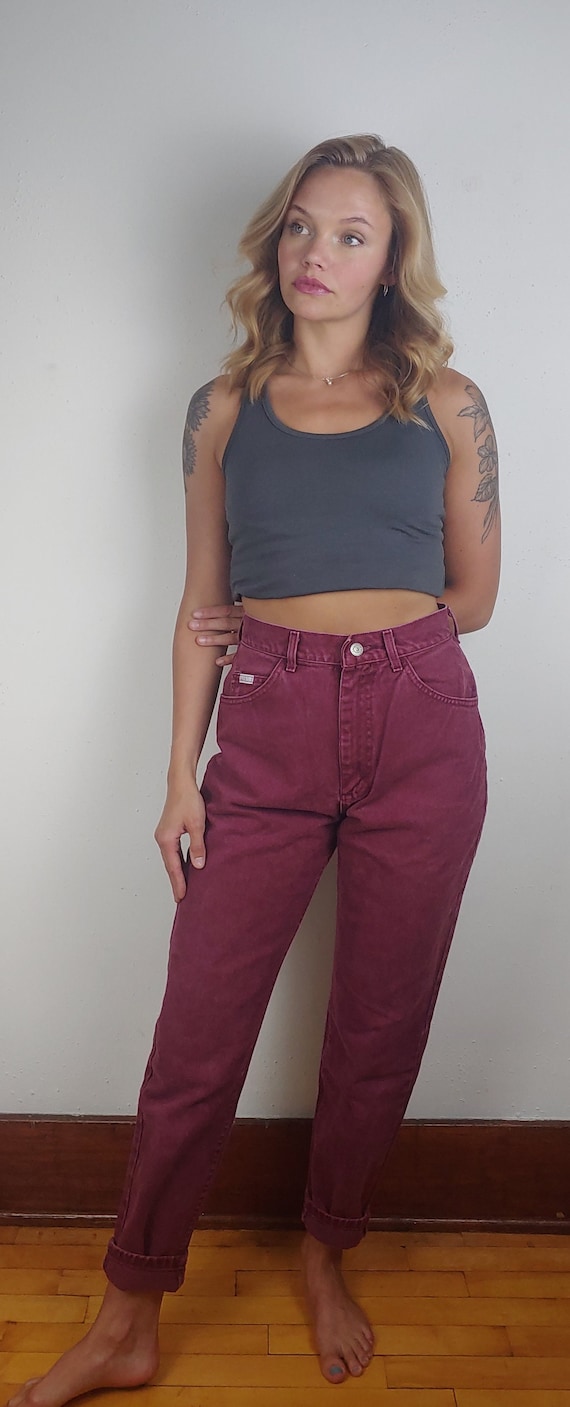 Vintage Lee Rider Jeans | 90s High Rise Denim | 8… - image 3