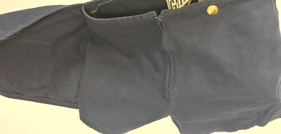 90s Navy Skort | Cargo Skirt | Vintage Mini Skirt… - image 10