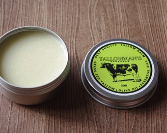 Grass Fed Tallow balm for healing, moisturising, chafing, burns, scars, and vitamin absorption.