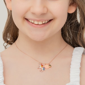Unicorn necklace deals etsy