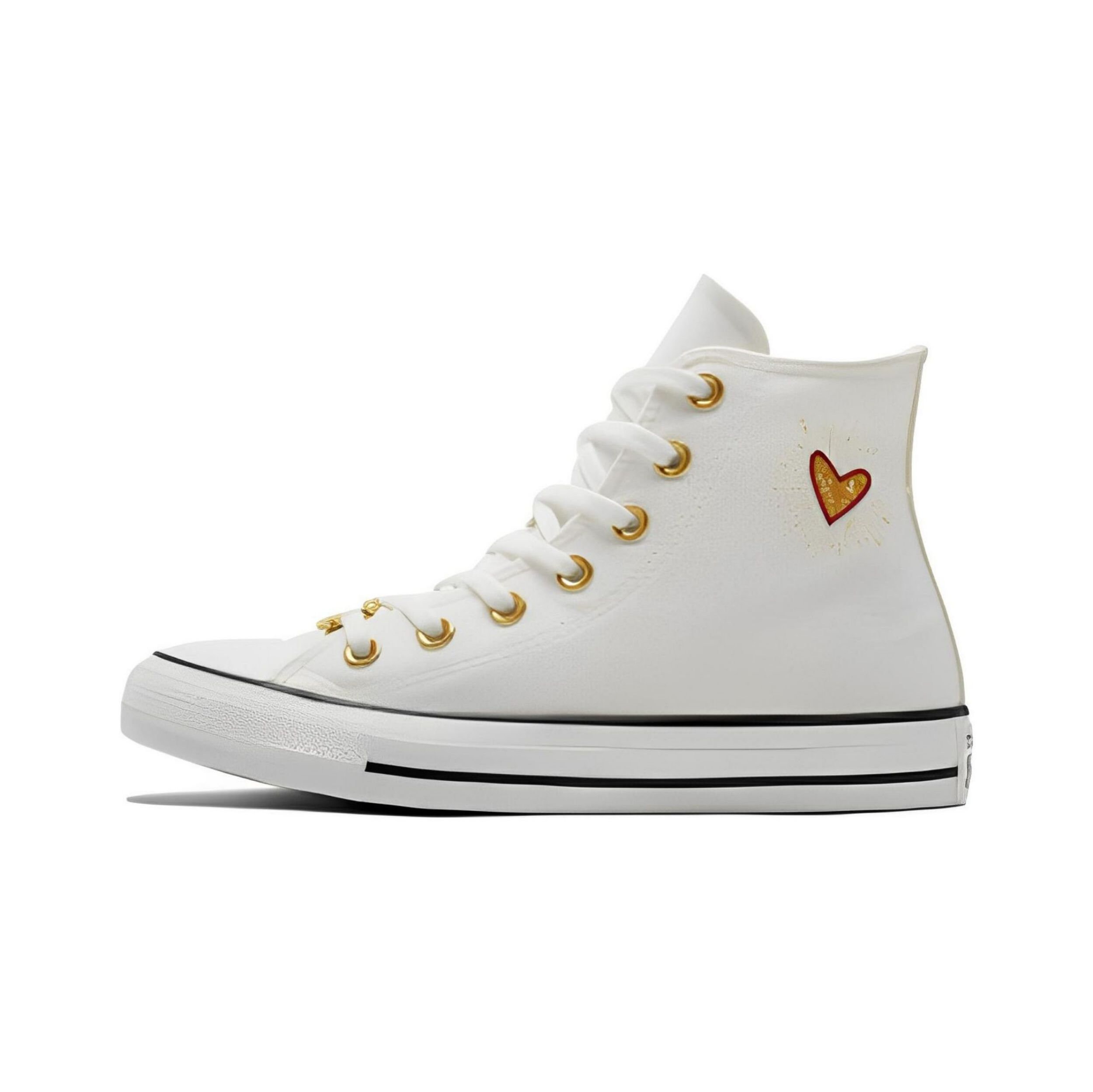 Girls store orange converse