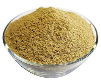 100g de Capim Limão Orgânico em Pó | Ervas e especiarias naturais | Capim-limão moído seco | Especiarias e temperos | Herbalista Essencial