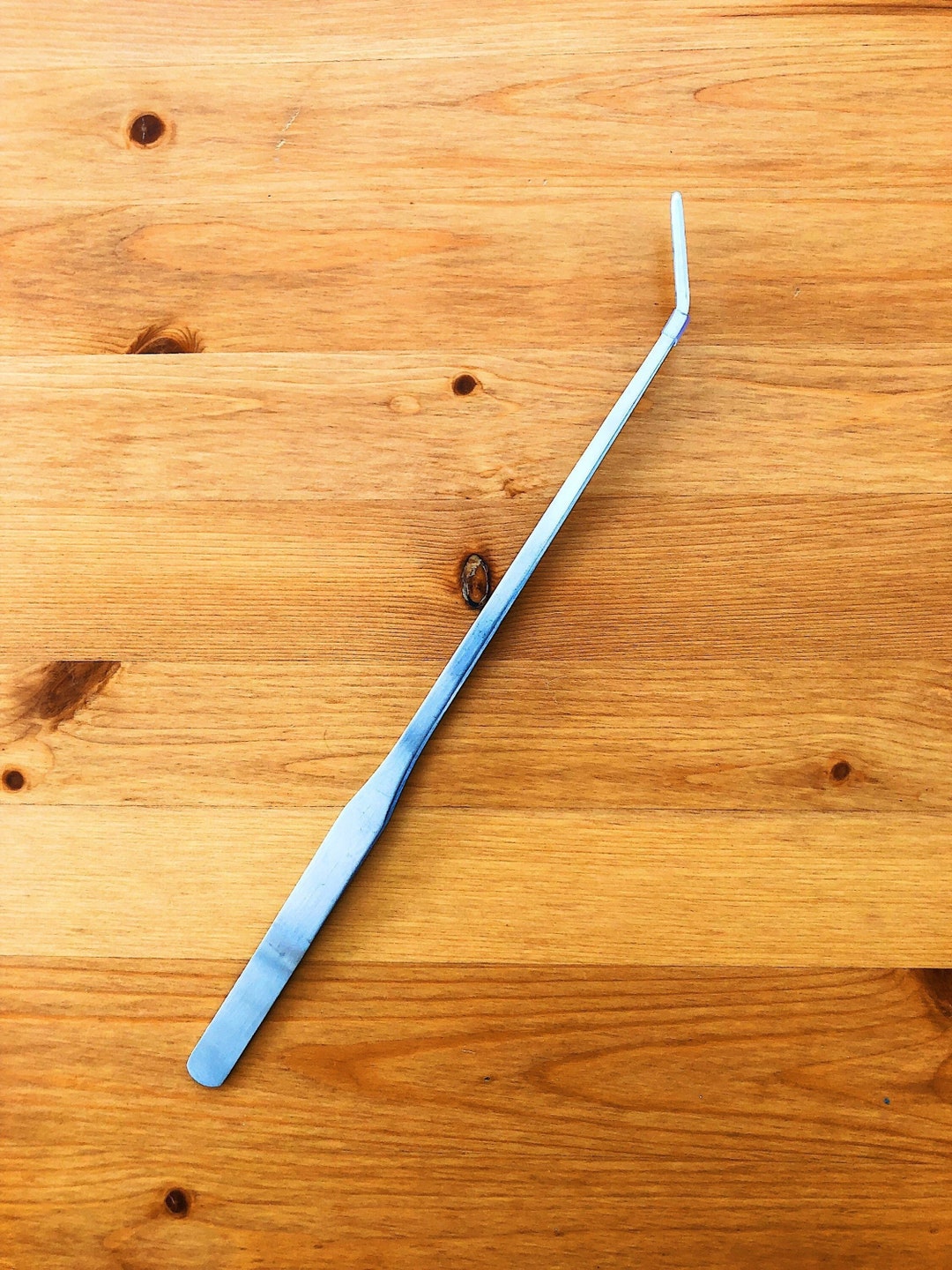 Terrarium Tools Long Angled Stainless Steel Tweezers 27cm Aquascaping