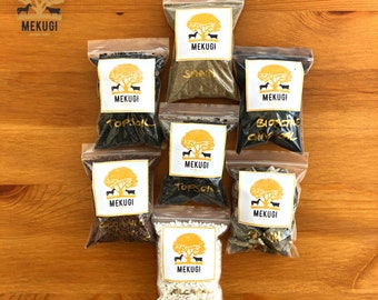 NUEVO kit de terrario de bricolaje 500 g • Tierra superior • Sustrato orgánico • Carbón biológico • Grava de roca irlandesa • Perlita • Arena • Elementos esenciales del kit de terrario