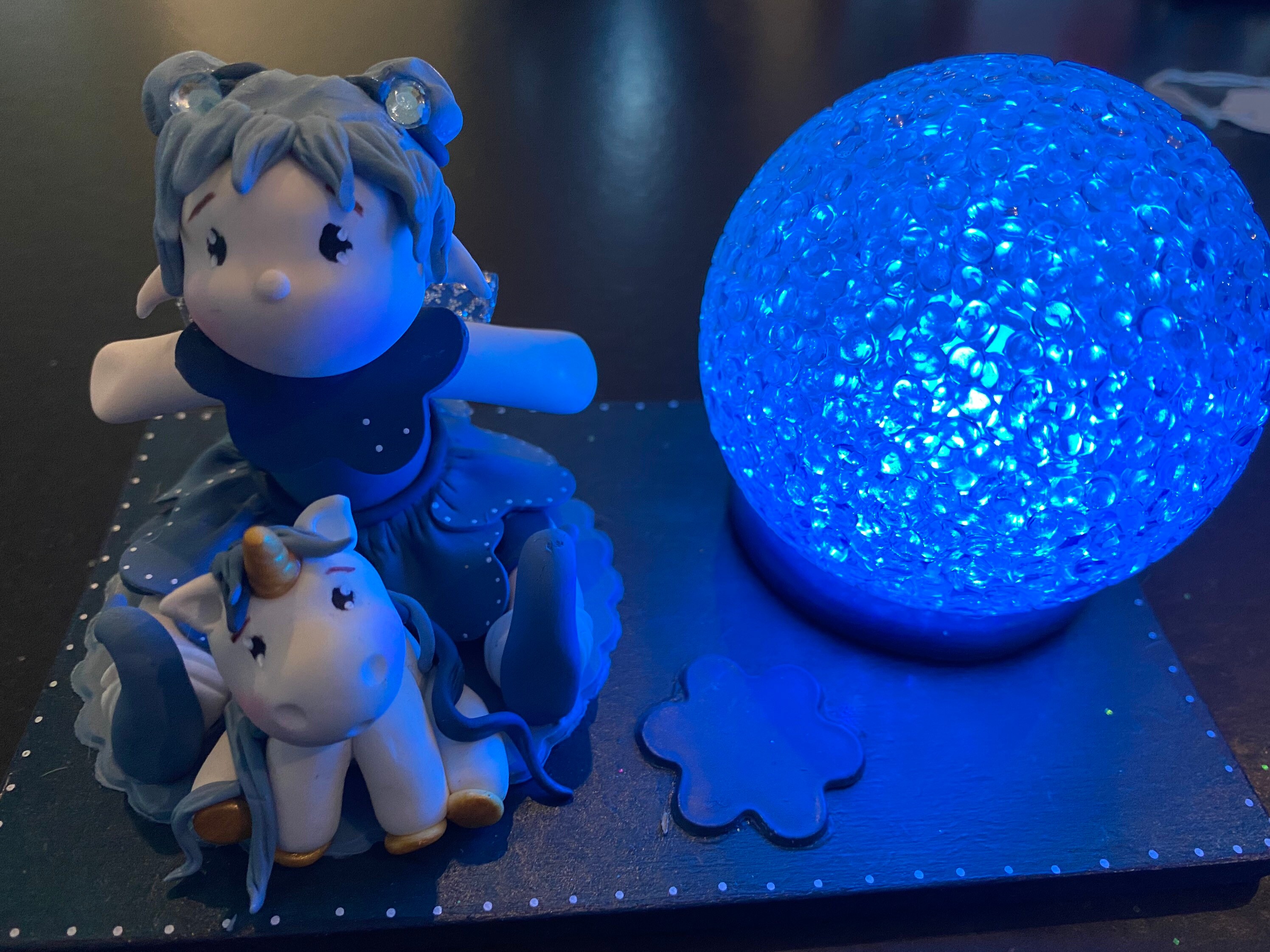 Veilleuse en Porcelaine Froide Pour Décoration