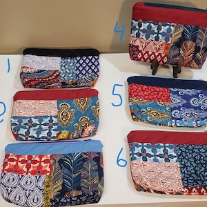 Quilted Multi Bag Pouch