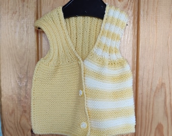 Precious Hand Knit Baby Sweater – All Seasons Soft Cotton/Acrylic - Available for Custom Order