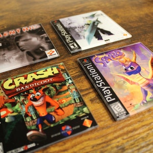 Video Game Box Art Coasters - Premium Square Glass Coasters - Choose Your Own Game!