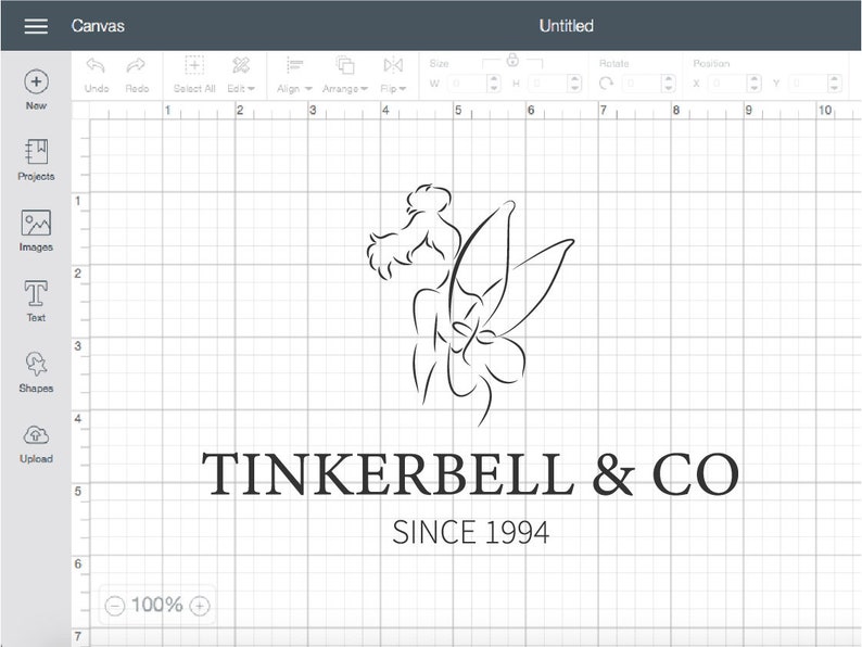 Tinkerbell & Co Svg, Tinkerbell Png, Family Shirt Svg, Digital Download, Vinyl Cut, Svg files for Cricut, Printable Cut, png, pdf, eps image 2