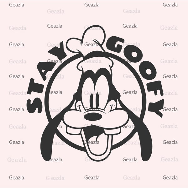 Stay Goofy Svg, Svg file for Cricut, Printable cut file, Vinyl Cut, Digital Stickers, Custom Svg, png, pdf, eps, jpg, ai
