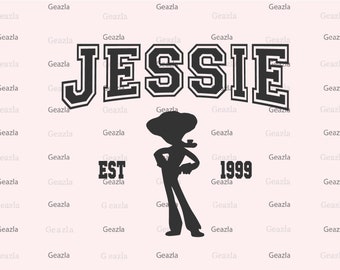 Jessie Svg, Toy Story Svg, Vinyl cut, Svg file for cricut, Printable svg file, silhouette svg, digital print, digital cut file, png, pdf