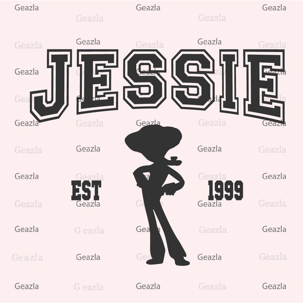 Jessie Svg, Toy Story Svg, Vinyl cut, Svg file for cricut, Printable svg file, silhouette svg, digital print, digital cut file, png, pdf