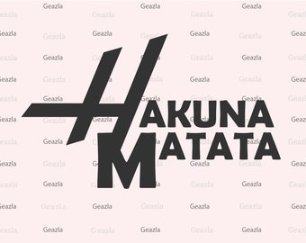 Hakuna Matata JPG PNG SVG Instant Digital Download - Etsy