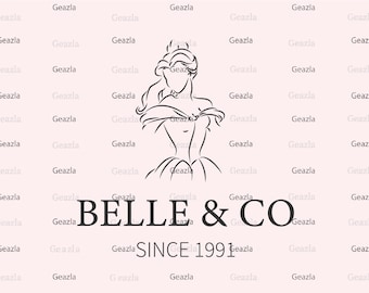 Belle & Co Svg,  Beauty And The Beast, Vinyl Cut file, Svg files for Cricut, Personalization Svg, Customized Svg, Png, eps, pdf, jpg, ai