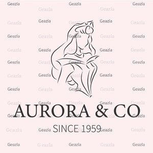 Aurora & Co Svg, Sleeping Beauty Svg, Vinyl Cut file, Svg files for Cricut, Personalization Svg, Custom Svg, Png, eps, pdf, jpg, ai