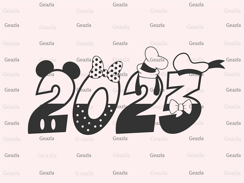 2023 Mickey And Friends Svg Mickey Mouse Svg Minnie Mouse  Etsy France