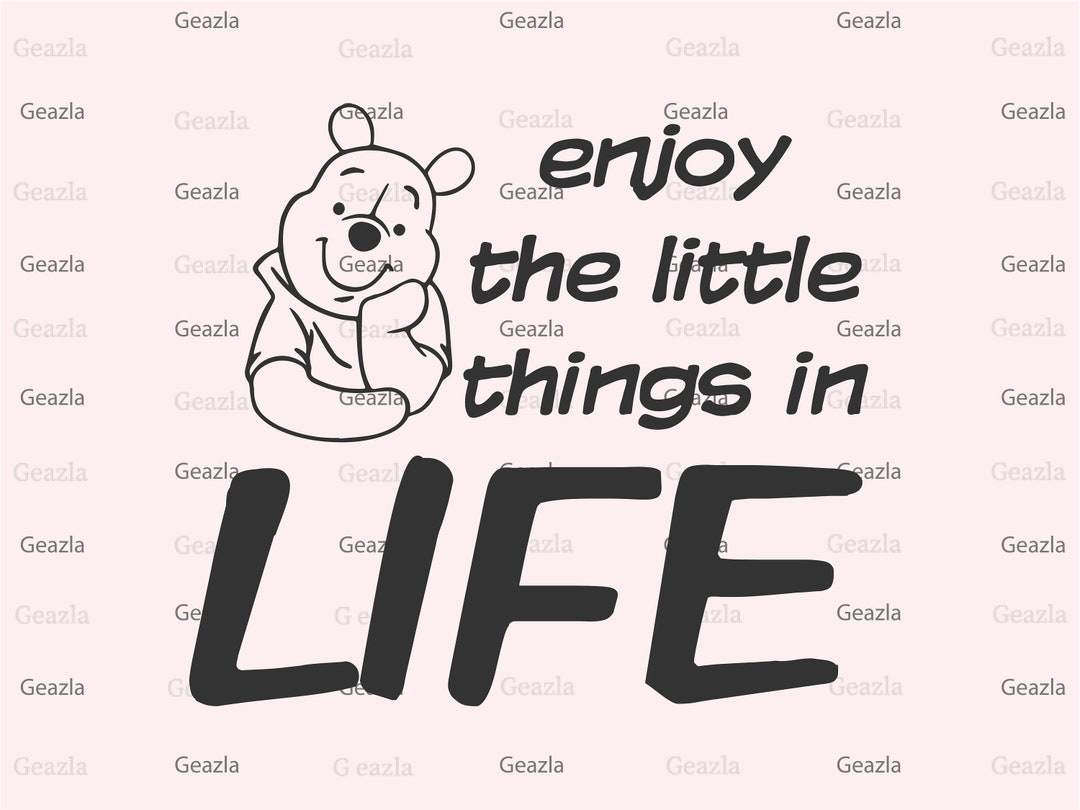 Winnie The Pooh Svg Pooh Bear Svg Inspirational Svg Tshirt Svg File